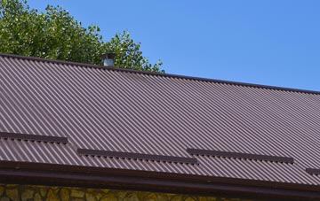 typical The Birches corrugated roof uses