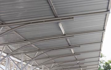 installing The Birches metal roofing